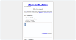 Desktop Screenshot of ip.poashosting.com
